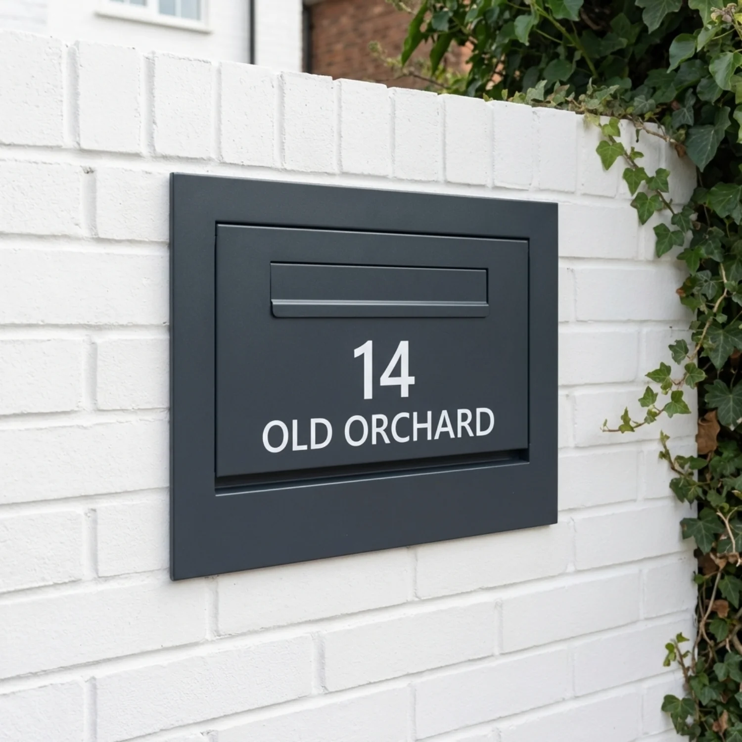 Outdoor Parcel Drop Box – Architectural Through The Wall Installation – Epsilon TH